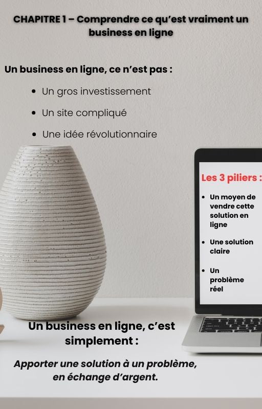 Comprendre ce qu'est vraiment un business en ligne 