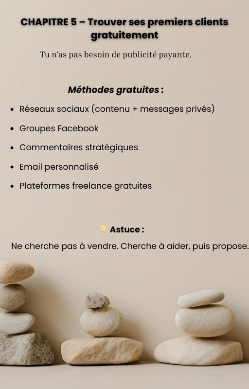 Trouver ses premiers clients gratuitement