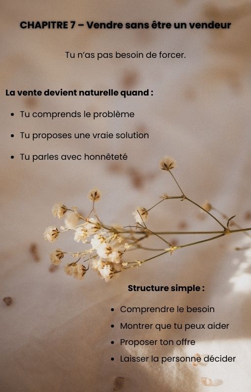 Vendre sans être un vendeur 